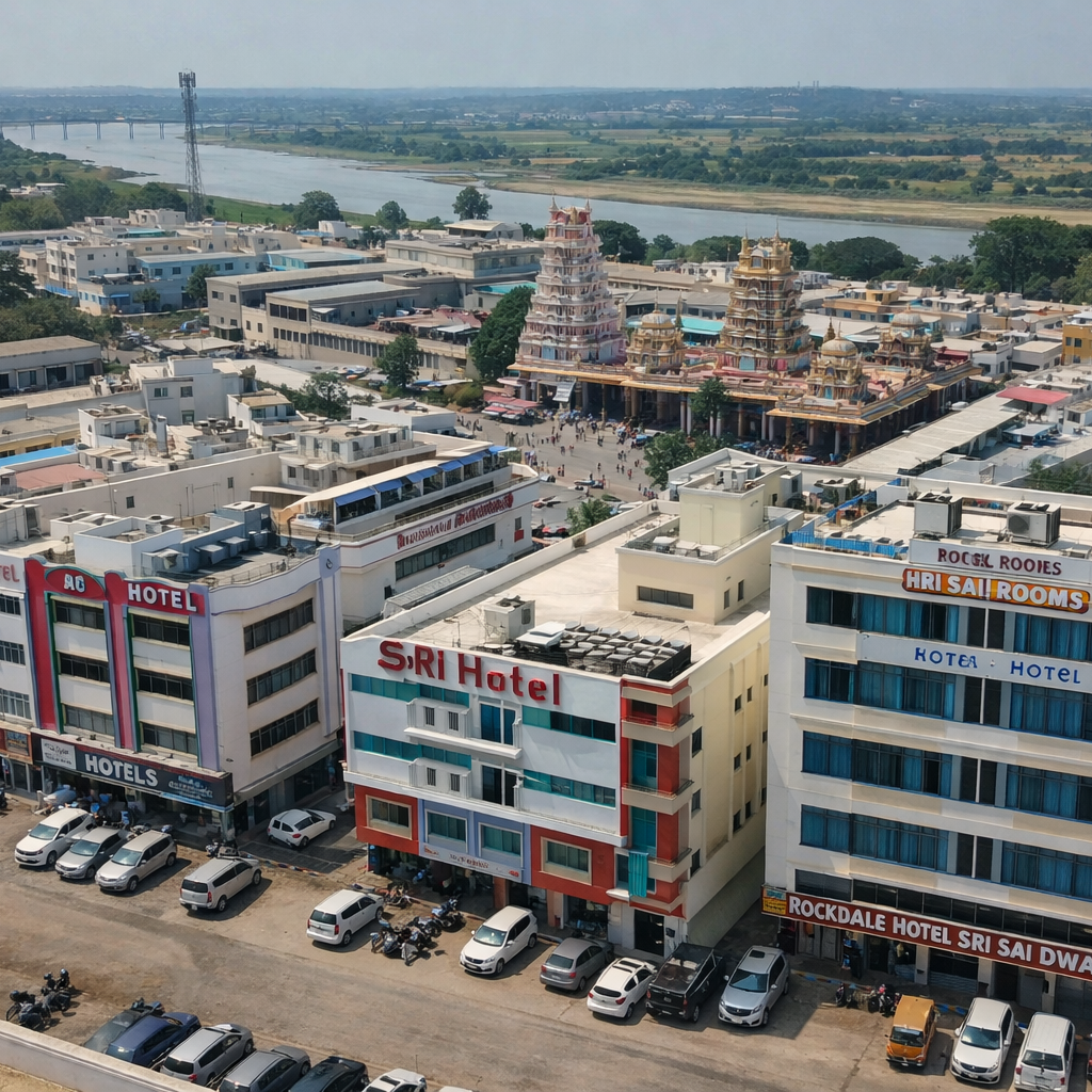 Mantralayam Hotels with AC Rooms and Parking