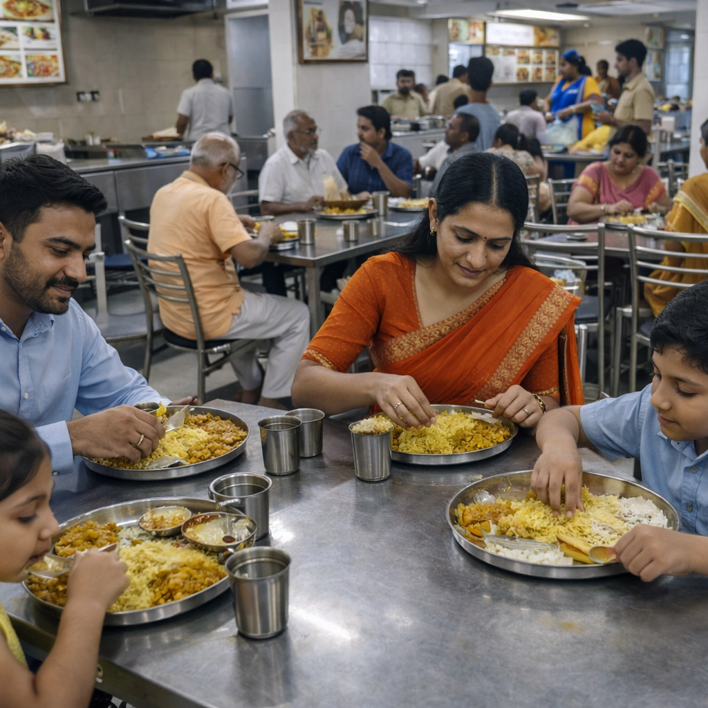 Hotels in Mantralayam with Food Facility