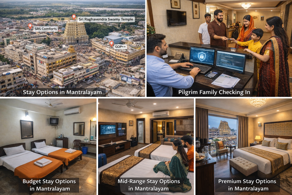 Stay Options in Mantralayam