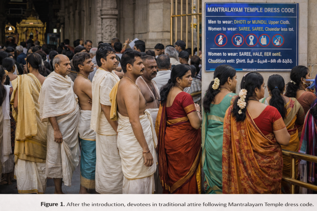 Mantralayam Temple Dress Code