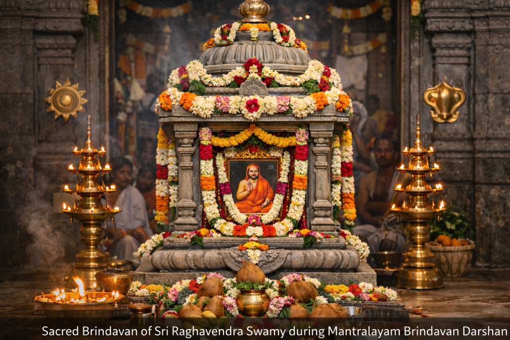 Mantralayam Brindavan Darshan
