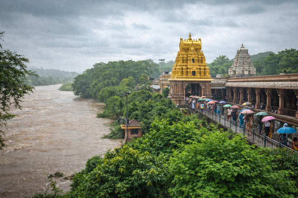 Mantralayam visit during rainy season