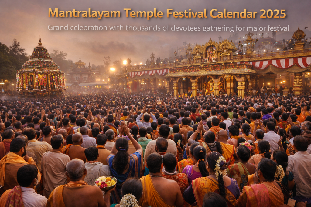 Mantralayam Temple Festival Calendar